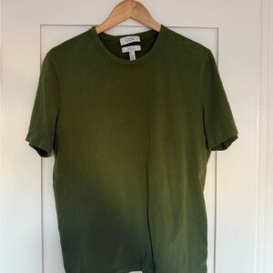 COS Men's Green Short Sleeve Tee